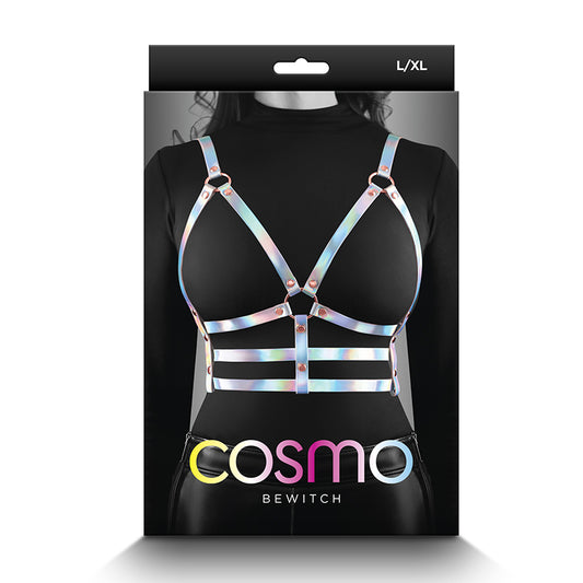 NS Novelties Cosmo BeWitch Chest Harness L/XL - XOXTOYS