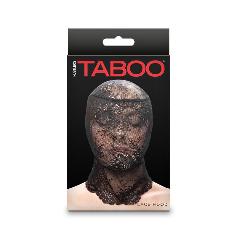 NS Novelties Hustler Taboo - Lace Hood - Black