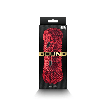 NS Novelties Bondage Red NS Novelties Bound Rope 25 Feet