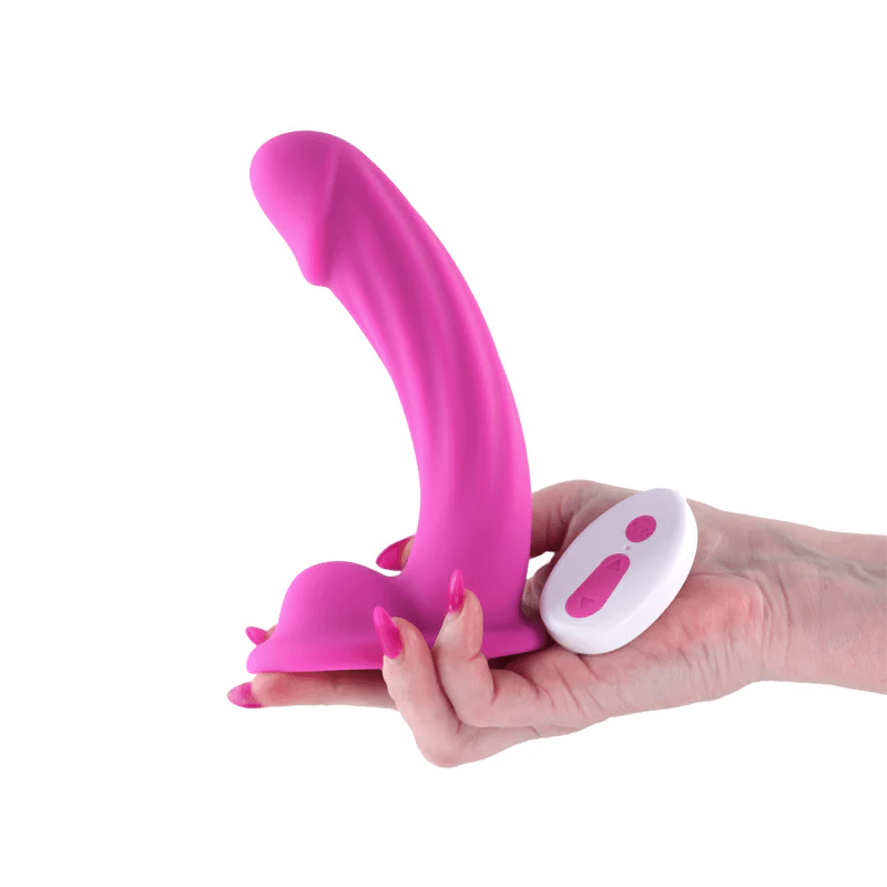 NS Novelties Dildo NS Novelties Colours Curve 6" Vibrating Dildo