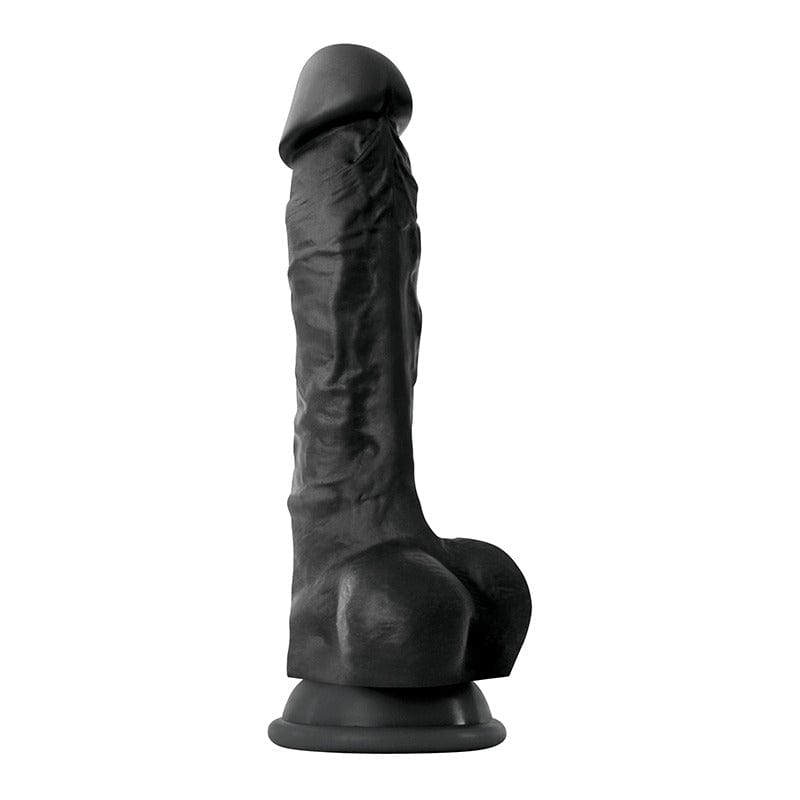 NS Novelties Dildos NS Novelties Colours Pleasures 7” Black Dildo