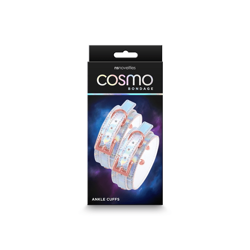 NS Novelties Cuffs NS Novelties Cosmo Bondage Rainbow Ankle Cuffs