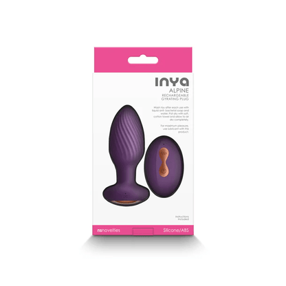 NS Novelties Anal Toys NS Novelties Inya Alpine Gyrating Rechargeable Plug