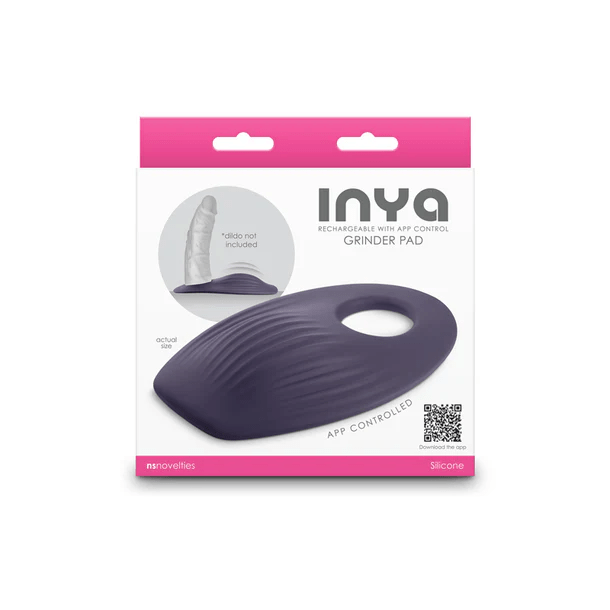 NS Novelties Vibrator NS Novelties Inya Rechargeable with App Control Grinder Pad