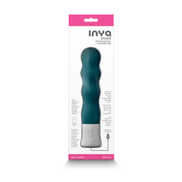 NS Novelties Vibrator NS Novelties Inya Shake Rechargeable Weighted Vibe