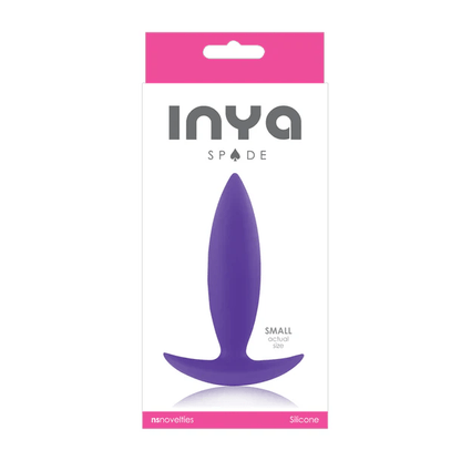 NS Novelties Butt Plugs Purple NS Novelties Inya Spade Small Butt Plug
