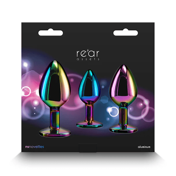 NS Novelties Anal Toys NS Novelties Rear Assets Anal Kit Rainbow