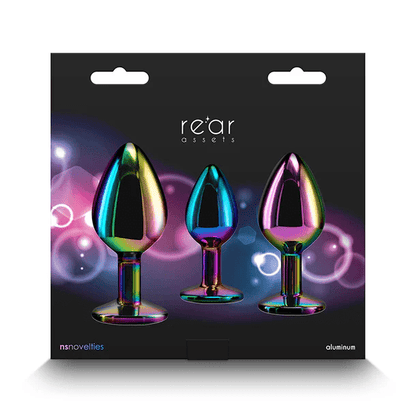 NS Novelties Anal Toys NS Novelties Rear Assets Anal Kit Rainbow