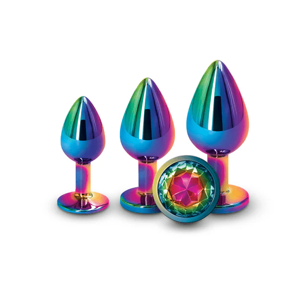 NS Novelties Anal Toys NS Novelties Rear Assets Anal Kit Rainbow
