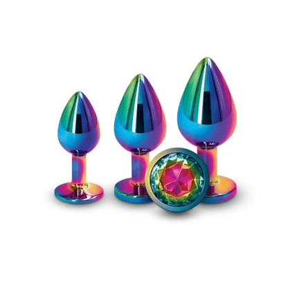 NS Novelties Anal Toys NS Novelties Rear Assets Anal Kit Rainbow