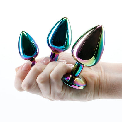 NS Novelties Anal Toys NS Novelties Rear Assets Trainer Kit Rainbow Heart