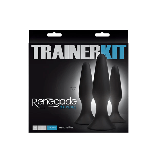 NS Novelties Butt Plugs NS Novelties Renegade 3x Plugs Trainer Kit