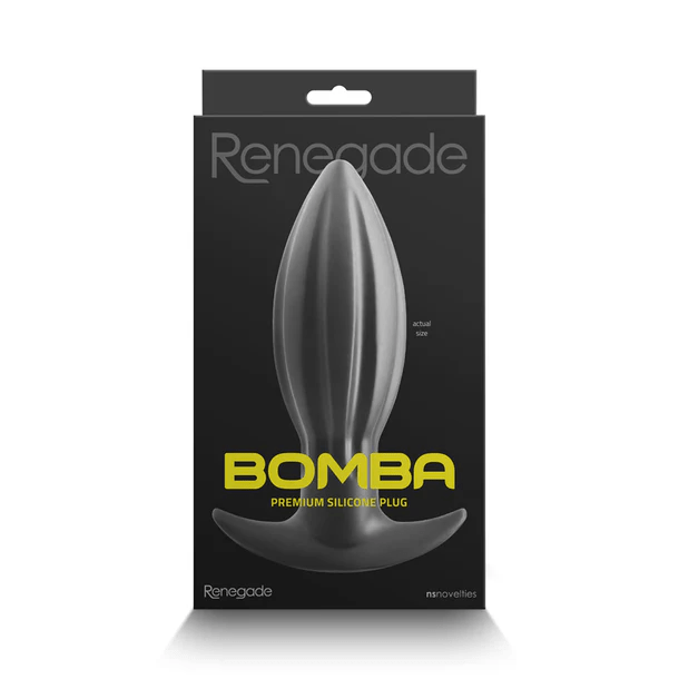 NS Novelties Anal Toys Large NS Novelties Renegade Bomba Premium Silicone Plug