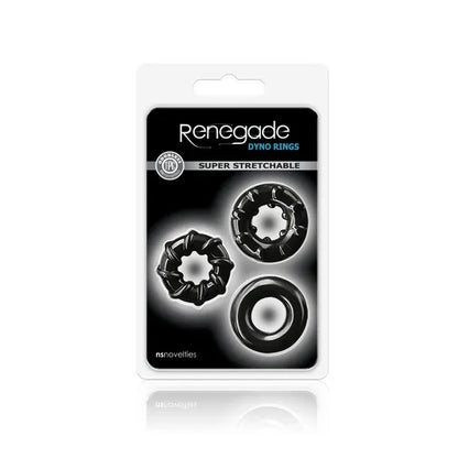 NS Novelties Cock Rings Black NS Novelties Renegade Dyno Rings
