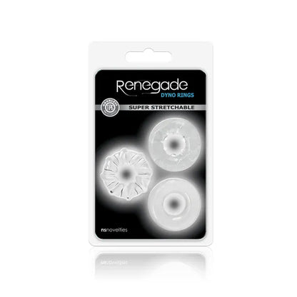 NS Novelties Cock Rings Clear NS Novelties Renegade Dyno Rings