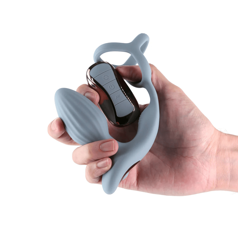 NS Novelties Anal Toys NS Novelties Renegade Pinnacle Cock Ring and Gyrating Plug