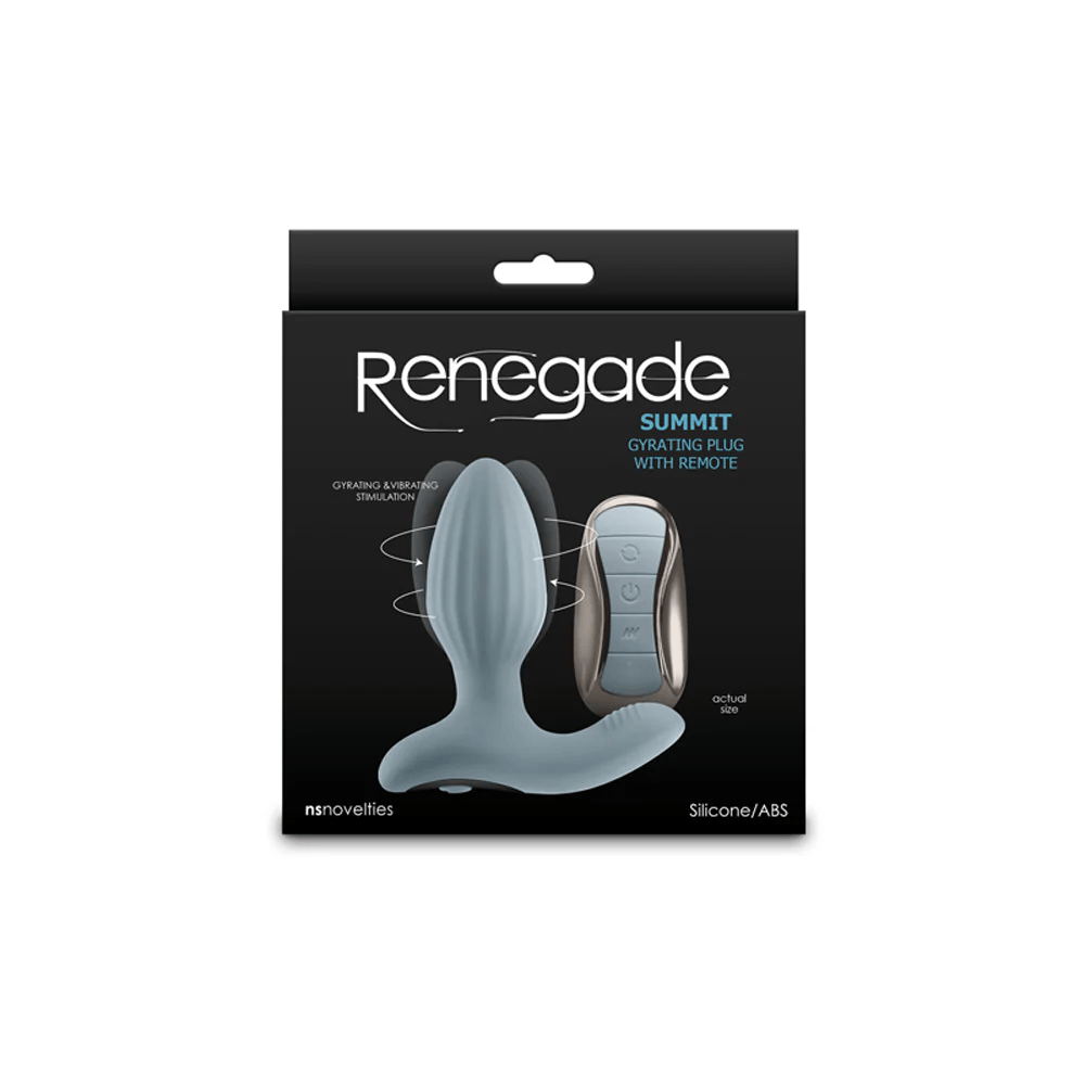 NS Novelties Anal Toys NS Novelties Renegade Summit Gyrating Plug with Remote