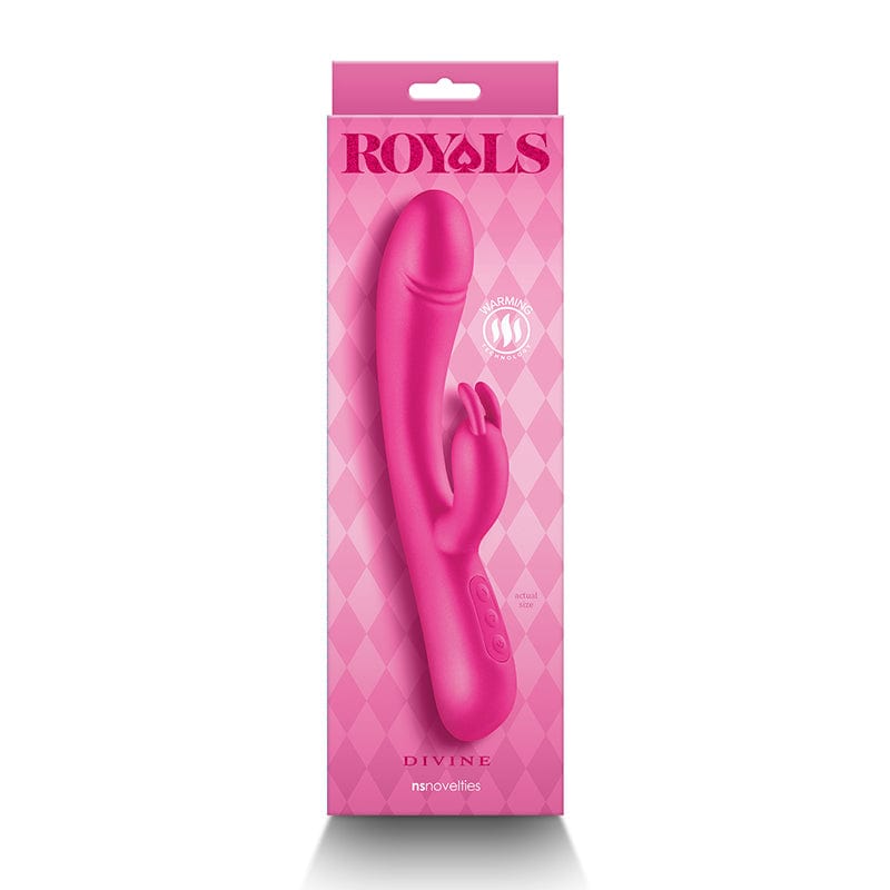 NS Novelties Vibrators NS Novelties Royals Devine Warming Rabbit Vibrator