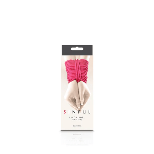 NS Novelties Bondage NS Novelties Sinful Nylon Rope 25ft