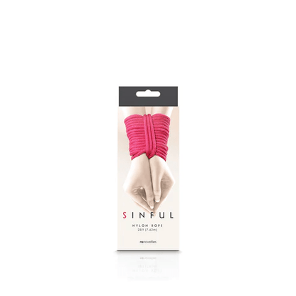 NS Novelties Bondage NS Novelties Sinful Nylon Rope 25ft