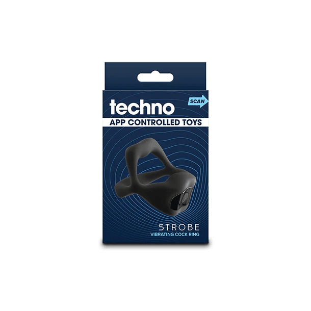NS Novelties Cock Rings NS Novelties Techno App Controlled Strobe Vibrating Cock Ring