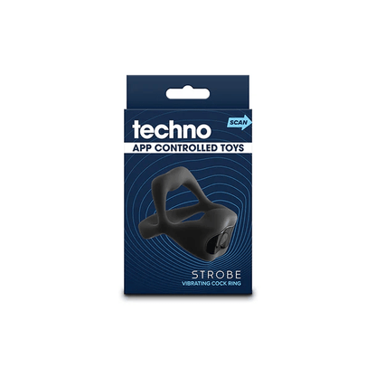 NS Novelties Cock Rings NS Novelties Techno App Controlled Strobe Vibrating Cock Ring