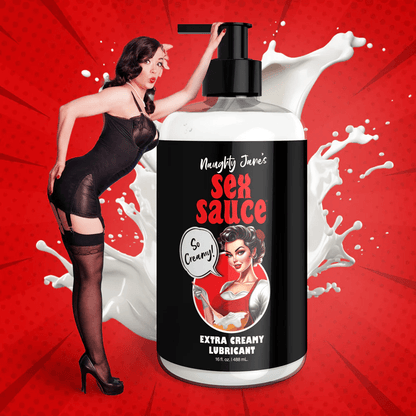 Naughty Jane's Water Based Lube Naughty Jane's Sex Sauce Extra Creamy Lubricant