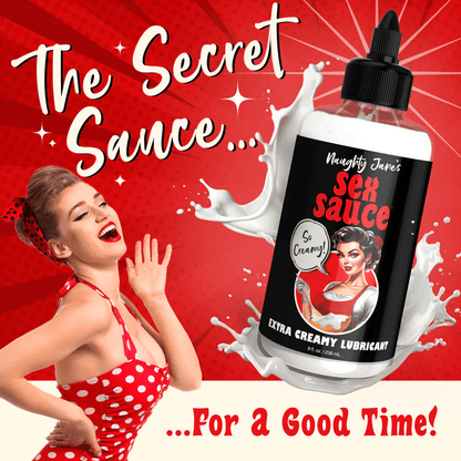 Naughty Jane's Water Based Lube Naughty Jane's Sex Sauce Extra Creamy Lubricant