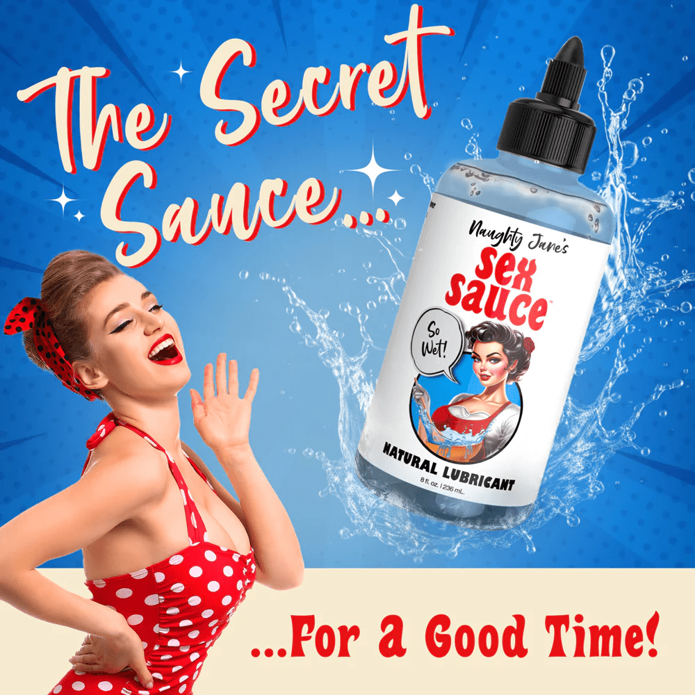 Naughty Jane's Water Based Lube Naughty Jane's Sex Sauce Natural Lubricant