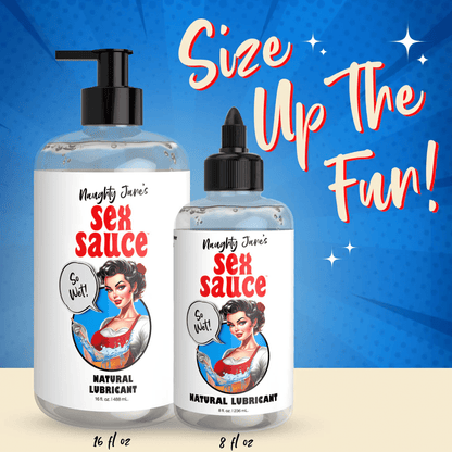 Naughty Jane's Water Based Lube Naughty Jane's Sex Sauce Natural Lubricant