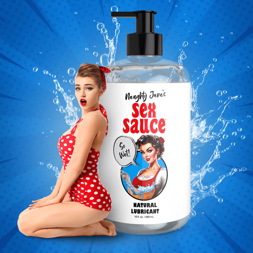 Naughty Jane's Water Based Lube Naughty Jane's Sex Sauce Natural Lubricant