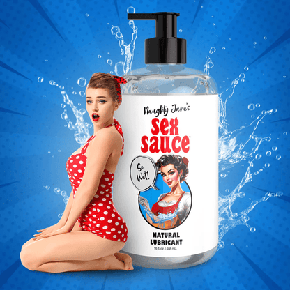 Naughty Jane's Water Based Lube Naughty Jane's Sex Sauce Natural Lubricant