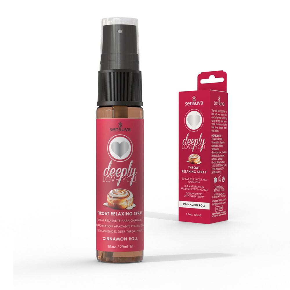 Sensuva Deeply Love Throat Relax - Cinnamon Bun*