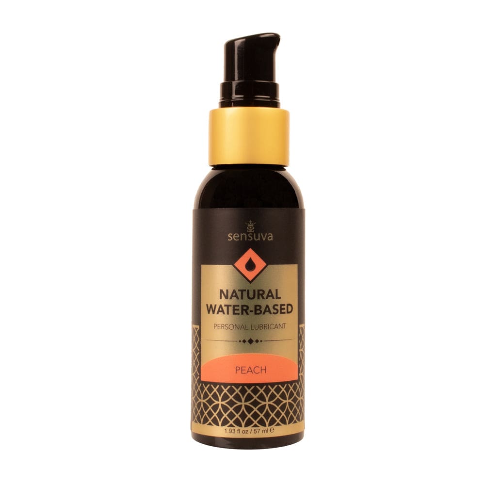 Sensuva Natural Water-Based Lube 2oz - Peach