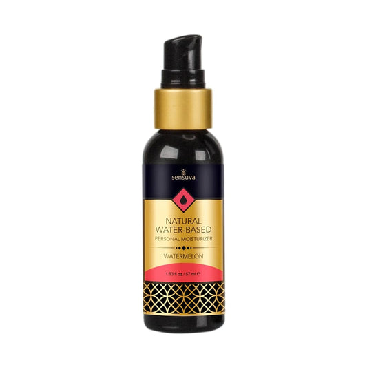 Sensuva Natural Water-Based Lube 2oz -Watermelon