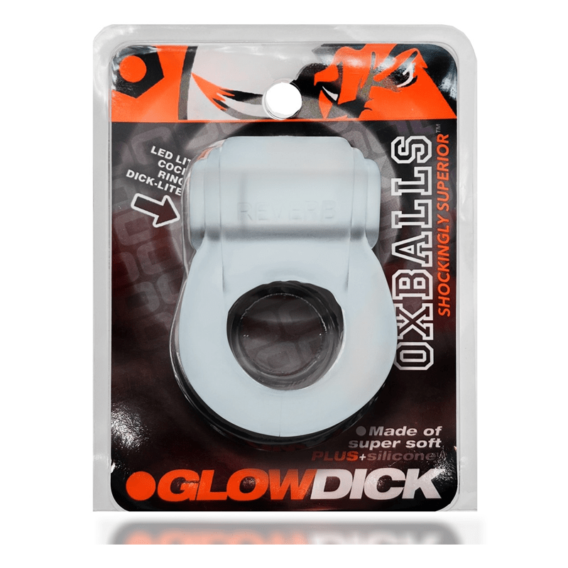 Oxballs Cock Rings Clear Ice Oxballs Glowdick Cockring