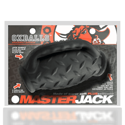 Oxballs Male Masturbators Black Ice Oxballs Masterjack Handle Grip Stroker
