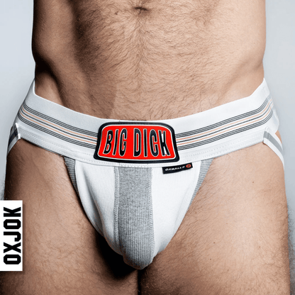 OXBALLS Lingerie Small Oxballs Oxjok Big Dick Bulger Jockstrap White Snow