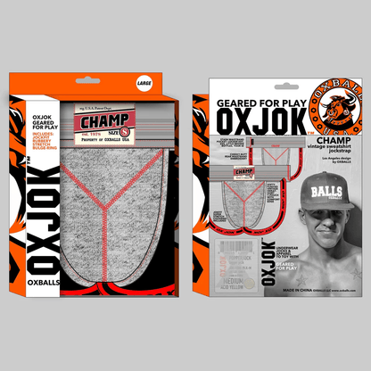 OXBALLS Lingerie Oxballs Oxjok Champ Vintage Sweatshirt Jockstrap