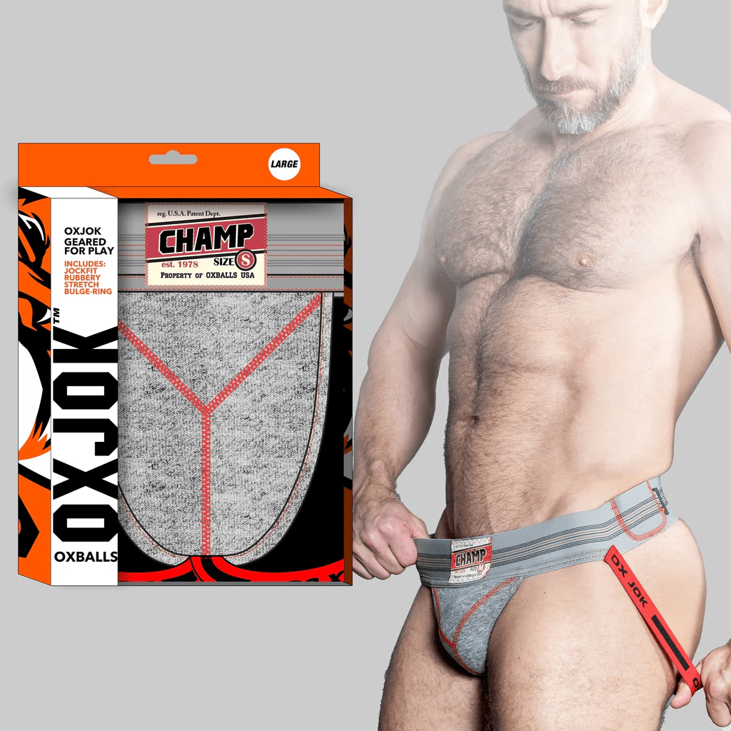 OXBALLS Lingerie Oxballs Oxjok Champ Vintage Sweatshirt Jockstrap