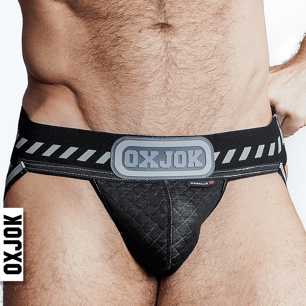 OXBALLS Lingerie Small Oxballs Oxjok Packer Jockstrap Black Puff