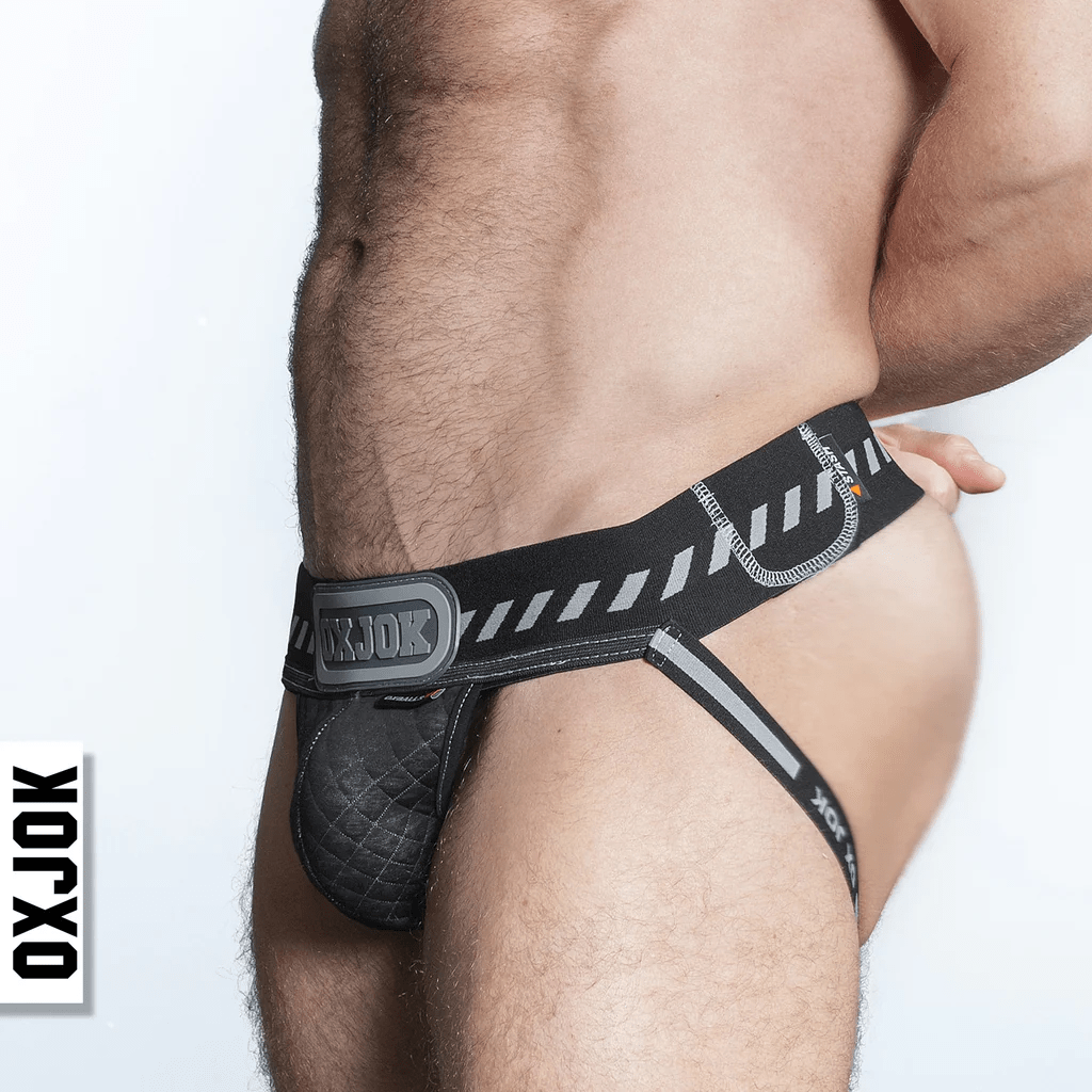 OXBALLS Lingerie Oxballs Oxjok Packer Jockstrap Black Puff
