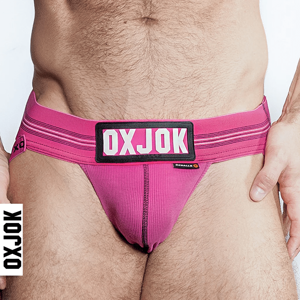 OXBALLS Lingerie Small Oxballs Oxjok Slingjock Jockstrap Pink Sky