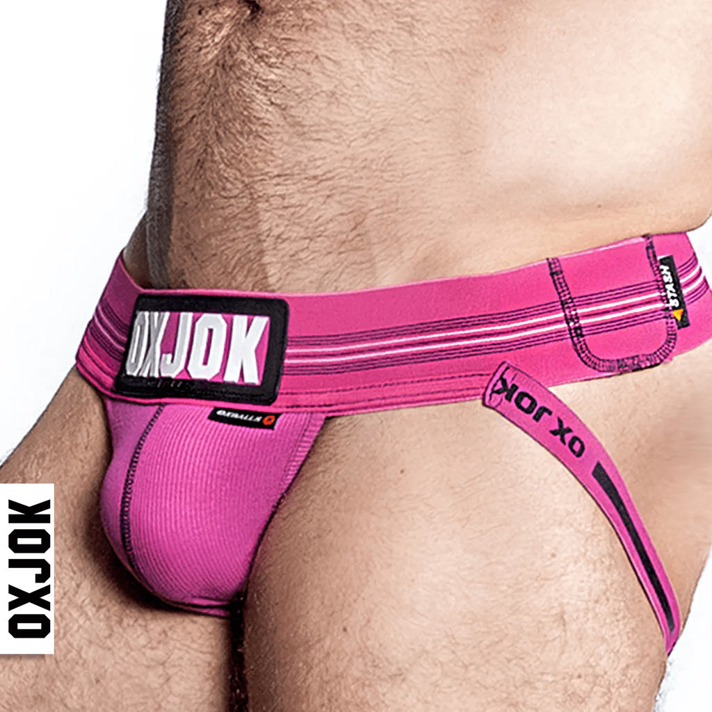 OXBALLS Lingerie Oxballs Oxjok Slingjock Jockstrap Pink Sky