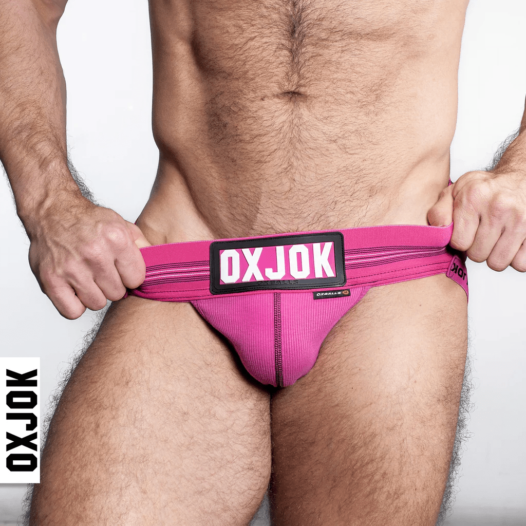 OXBALLS Lingerie Oxballs Oxjok Slingjock Jockstrap Pink Sky