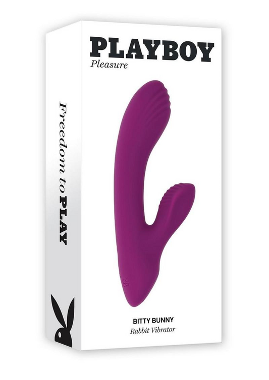 Playboy Bitty Bunny Rabbit Vibrator - XOXTOYS