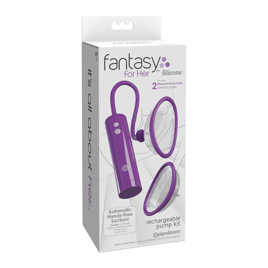 Pipedream Products Fantasy for Her Rechargeable Pump Kit - XOXTOYS