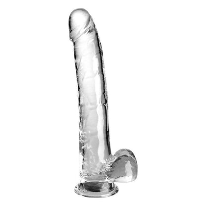 Products King Cock 11" With Balls Clear - XOXTOYS