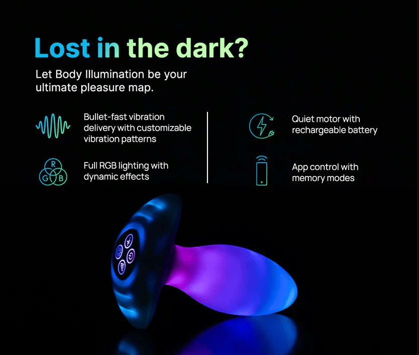 Paradise Anal Toys Paradise Illumination The Plug