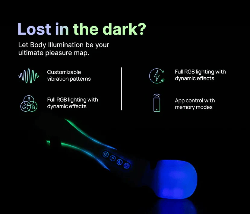 Paradise Illumination Wand Vibrators Paradise Illumination The Wand